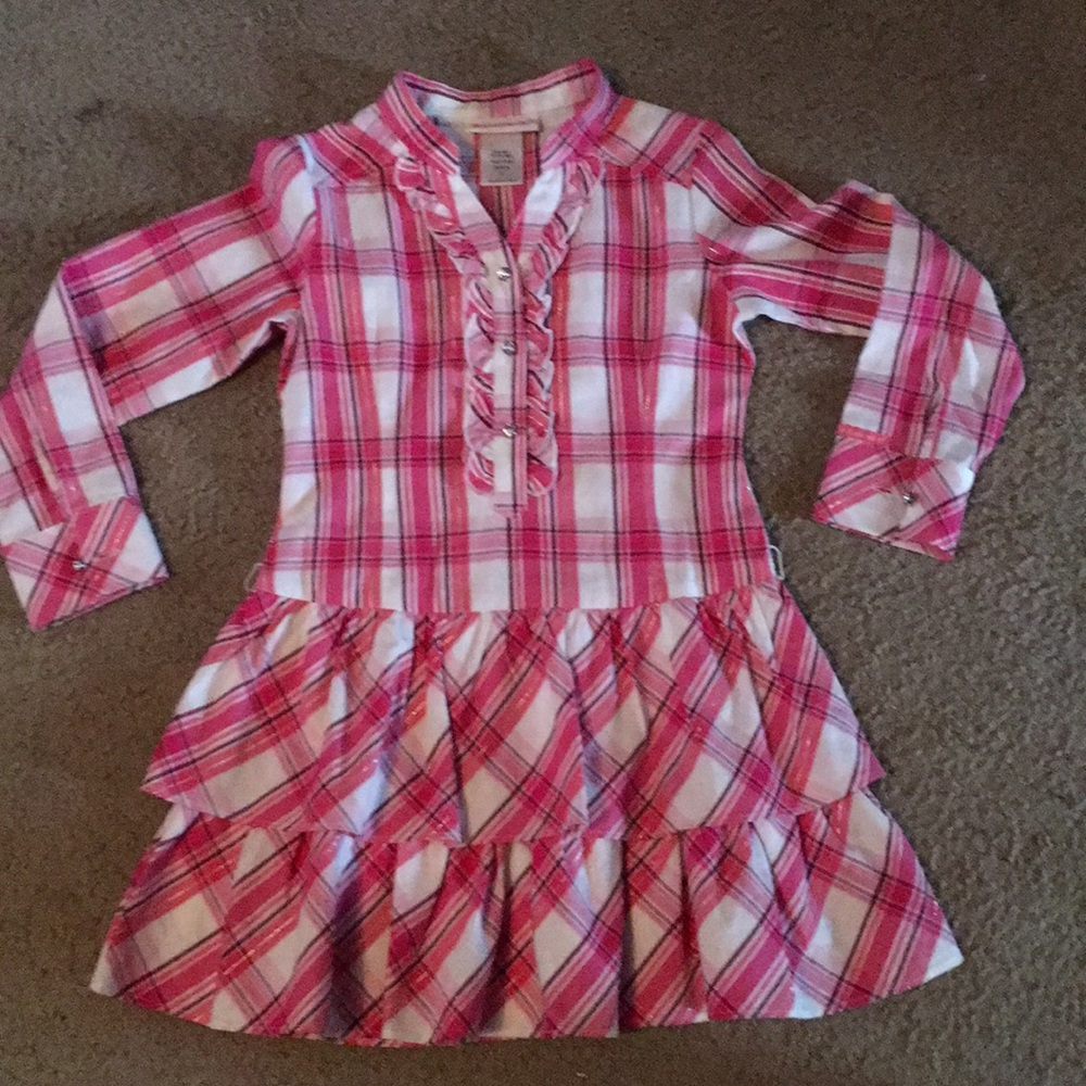 American Girl plaid dress 8 never worn
